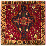 23856-Ghashgai Hand-Knotted/Handmade Persian Rug/Carpet /Tribal/ Nomadic/Authentic/ Size: 2'1" x 2'0"