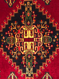 23876-Ghashgai Hand-Knotted/Handmade Persian Rug/Carpet Tribal/ Nomadic/Authentic/ Size: 2'0" x 2'0"