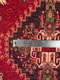 23876-Ghashgai Hand-Knotted/Handmade Persian Rug/Carpet Tribal/ Nomadic/Authentic/ Size: 2'0" x 2'0"