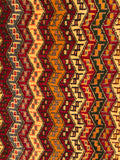 23842-Ghashgai Hand-Knotted/Handmade Persian Rug/Carpet /Tribal/ Nomadic/ Authentic/ Size: 2'1" x 2'1"