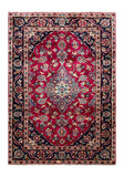 24292- Kashan Handmade/Hand-Knotted Persian Rug/Traditional Carpet Authentic/ Size: 4'7" x 3'2"