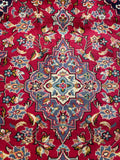 24292- Kashan Handmade/Hand-Knotted Persian Rug/Traditional Carpet Authentic/ Size: 4'7" x 3'2"