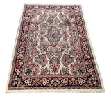 24272 - Sarough Handmade/Hand-Knotted Persian Rug/Traditional Carpet Authentic/Size: 5'1" x 3'5"