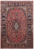 24317- Kashan Handmade/Hand-Knotted Persian Rug/Traditional Carpet Authentic/ Size: 6'8" x 3'5"