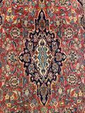 24317- Kashan Handmade/Hand-Knotted Persian Rug/Traditional Carpet Authentic/ Size: 6'8" x 3'5"