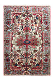 24324-Hamadan Hand-Knotted/Handmade Persian Rug/Carpet Tribal Authentic/ Size: 7'1" x 4'2"