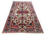 24324-Hamadan Hand-Knotted/Handmade Persian Rug/Carpet Tribal Authentic/ Size: 7'1" x 4'2"