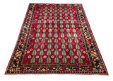 24240 - Bakhtiar Hand-Knotted/Handmade Persian Rug/Carpet Traditional/Authentic/ Size/: 6'7" x 4'11"