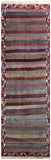 24271 - Shiraz Hand-Knootted/Handmade Persian Rug/Carpet Tribal/Nomadic Authentic/Size: 6'5" x 3'2"
