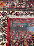 24543-Bidjar Handmade/Hand-Knotted Persian Rug/Traditional Carpet Authentic/Size: 4'11" x 3'5"