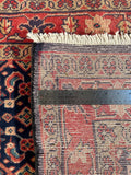 24371-Hamadan Hand-Knotted/Handmade Persian Rug/Carpet Tribal/Authentic/ Size: 5'4" x 3'8"