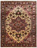 24288 - Heriz Hand-Knotted/Handmade Persian Rug/Carpet Traditional/Authentic/Size: 4'8" x 3'3"