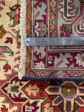 24288 - Heriz Hand-Knotted/Handmade Persian Rug/Carpet Traditional/Authentic/Size: 4'8" x 3'3"