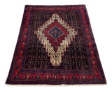 24281 - Senneh Hand-Knotted/Handmade Persian Rug/Carpet Traditional/Authentic / Size: 5'3" x 3'9"