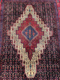 24281 - Senneh Hand-Knotted/Handmade Persian Rug/Carpet Traditional/Authentic / Size: 5'3" x 3'9"