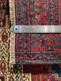 24281 - Senneh Hand-Knotted/Handmade Persian Rug/Carpet Traditional/Authentic / Size: 5'3" x 3'9"