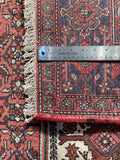 24250 - Bidjar Handmade/Hand-Knotted Persian Rug/ Traditional Carpet Authentic/Size: 6'7" x 4'1"