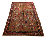 24254 - Shiraz Hand-Knootted/Handmade Persian Rug/Carpet Tribal/Nomadic Authentic/Size: 6'9" x 4'1"