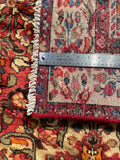 24328-Hamadan Hand-Knotted/Handmade Persian Rug/Carpet Tribal/Authentic/ Size: 7'1" x 4'7"