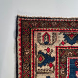 24331- Abadeh Persian Hand-Knotted Authentic//Traditional/Carpet/Rug/ Size: 6'9"x 5'1"