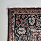 24549- Kashan Antique (1920-1930) Handmade/Hand-Knotted Persian Rug/Traditional/ Nomadic Carpet Authentic/ Size: 7'3" x 4'8"