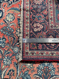 24549- Kashan Antique (1920-1930) Handmade/Hand-Knotted Persian Rug/Traditional/ Nomadic Carpet Authentic/ Size: 7'3" x 4'8"