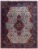 24544-Bidjar Handmade/Hand-Knotted Persian Rug/Traditional / Nomadic Carpet Authentic/Size: 4'11" x 3'5"