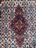 24544-Bidjar Handmade/Hand-Knotted Persian Rug/Traditional / Nomadic Carpet Authentic/Size: 4'11" x 3'5"