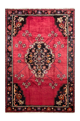 24353-Balutch Hand-Knotted/Handmade Persian Rug/Carpet Tribal/Nomadic Authentic/ Size: 7'4" x 4'9"