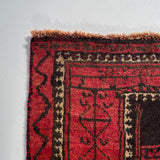 24354-Balutch Hand-Knotted/Handmade Persian Rug/Carpet Tribal/Nomadic Authentic/ Size: 6'2" x 4'2"