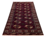 24343-Turkmen Hand-Knotted/Handmade Persian Rug/Carpet Traditional/Authentic/Size: 7'5" x 4'4"