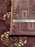 24343-Turkmen Hand-Knotted/Handmade Persian Rug/Carpet Traditional/Authentic/Size: 7'5" x 4'4"
