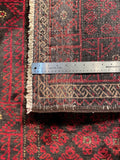 24357-Balutch Hand-Knotted/Handmade Persian Rug/Carpet Tribal/Nomadic Authentic/ Size: 7'5" x 3'8"