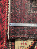 24356-Balutch Hand-Knotted/Handmade Persian Rug/Carpet Tribal/Nomadic Authentic/ Size: 6'5" x 3'9"