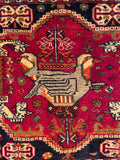24399-Ghashgai Hand-Knotted/Handmade Persian Rug/Carpet Tribal/ Nomadic Authentic/Size: 1'8" x 1'10"