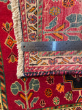 24530-Ghashgai Hand-Knotted/Handmade Persian Rug/Carpet Tribal/ Nomadic Authentic/Size: 2'1" x 2'1"