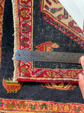 24469-Ghashgai Hand-Knotted/Handmade Persian Rug/Carpet Tribal/ Nomadic Authentic/Size/: 1'8" x 1'6"