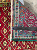 24493-Ghashgai Hand-Knotted/Handmade Persian Rug/Carpet Tribal/ Nomadic Authentic/Size: 2'1" x 2'3"