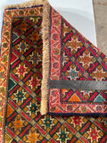 24528-Ghashgai Hand-Knotted/Handmade Persian Rug/Carpet Tribal/ Nomadic Authentic/Size: 2'0" x 2'1"