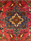 24441-Ghashgai Hand-Knotted/Handmade Persian Rug/Carpet Tribal/ Nomadic Authentic/Size: 2'4" x 2'4"
