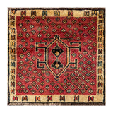 24524-Ghashgai Hand-Knotted/Handmade Persian Rug/Carpet Tribal/ Nomadic Authentic/Size: 2'0" x 2'0"