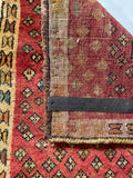 24524-Ghashgai Hand-Knotted/Handmade Persian Rug/Carpet Tribal/ Nomadic Authentic/Size: 2'0" x 2'0"