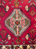 24494-Ghashgai Hand-Knotted/Handmade Persian Rug/Carpet Tribal/Nomadic Authentic/Size: 2'2" x 2'3"