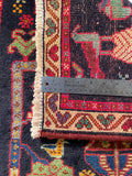 24518-Ghashgai Hand-Knotted/Handmade Persian Rug/Carpet Tribal/ Nomadic Authentic/Size: 2'0" x 2'0"