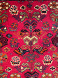 24450-Ghashgai Hand-Knotted/Handmade Persian Rug/Carpet Tribal/Nomadic Authentic/Size: 1'9" x 1'9"