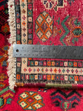 24450-Ghashgai Hand-Knotted/Handmade Persian Rug/Carpet Tribal/Nomadic Authentic/Size: 1'9" x 1'9"