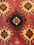 24461-Ghashgai Hand-Knotted/Handmade Persian Rug/Carpet Tribal /Nomadic Authentic/Size: 1'8" x 1'11"
