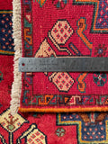 24446-Ghashgai Hand-Knotted/Handmade Persian Rug/Carpet Tribal/ Nomadic Authentic/Size: 2'0" x 2'0"