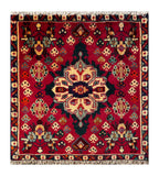 24507-Ghashgai Hand-Knotted/Handmade Persian Rug/Carpet Tribal / Nomadic Authentic/Size: 2'3" x 2'0"