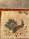 24526-Ghashgai Hand-Knotted/Handmade Persian Rug/Carpet Tribal/ Nomadic Authentic/Size: 1'10" x 2'0"